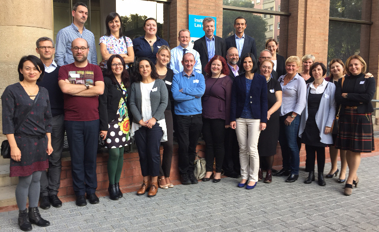 Photograph of the participants of the GENIEUR meeting, Barcelona, Spain, 2015. (Please click to view full size image. To close the full size image, click on it again.)