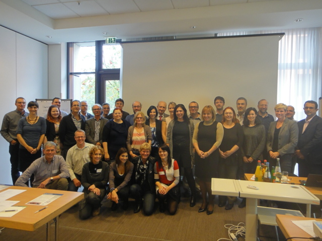 Photograph of the participants of the GENIEUR meeting in Berlin, Germany, 2013. (Please click to view full size image. To close the full size image, click on it again.)